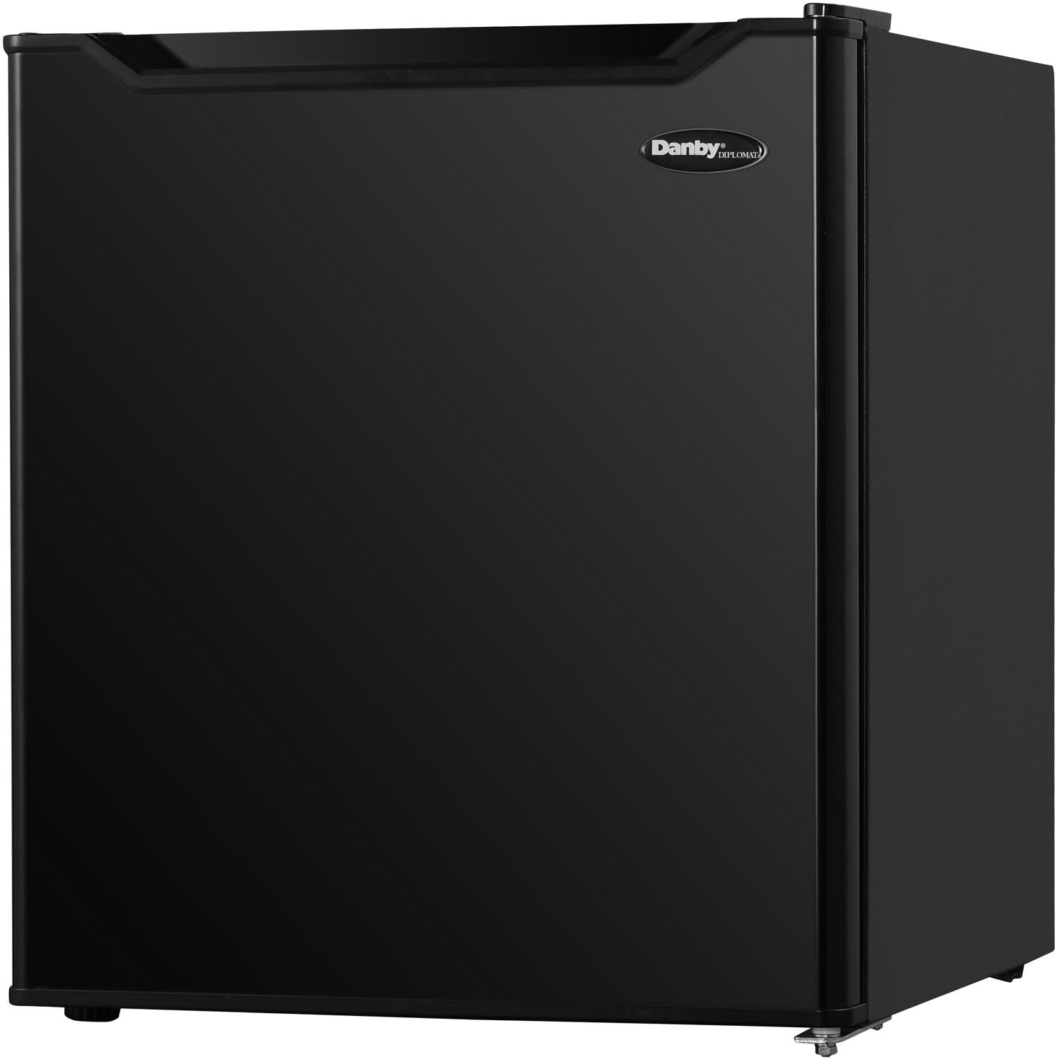 Danby 1.6 CuFt All Refrigerator, Auto Defrost, Wire Shelves, Energy Star Black