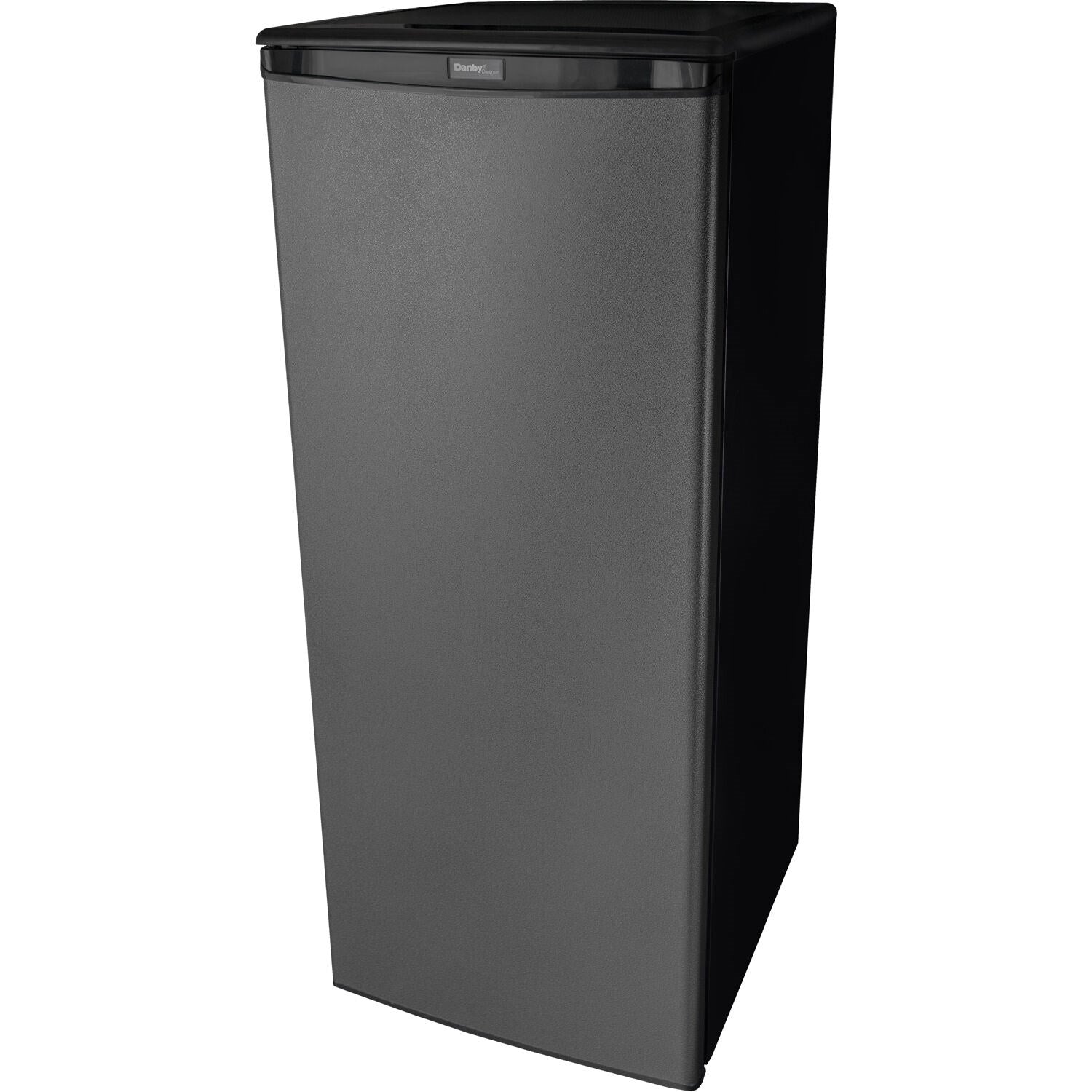 Danby 8.5 CuFt Upright Freezer, Manual Defrost, ESTAR, 5-Year Warranty Slate Black