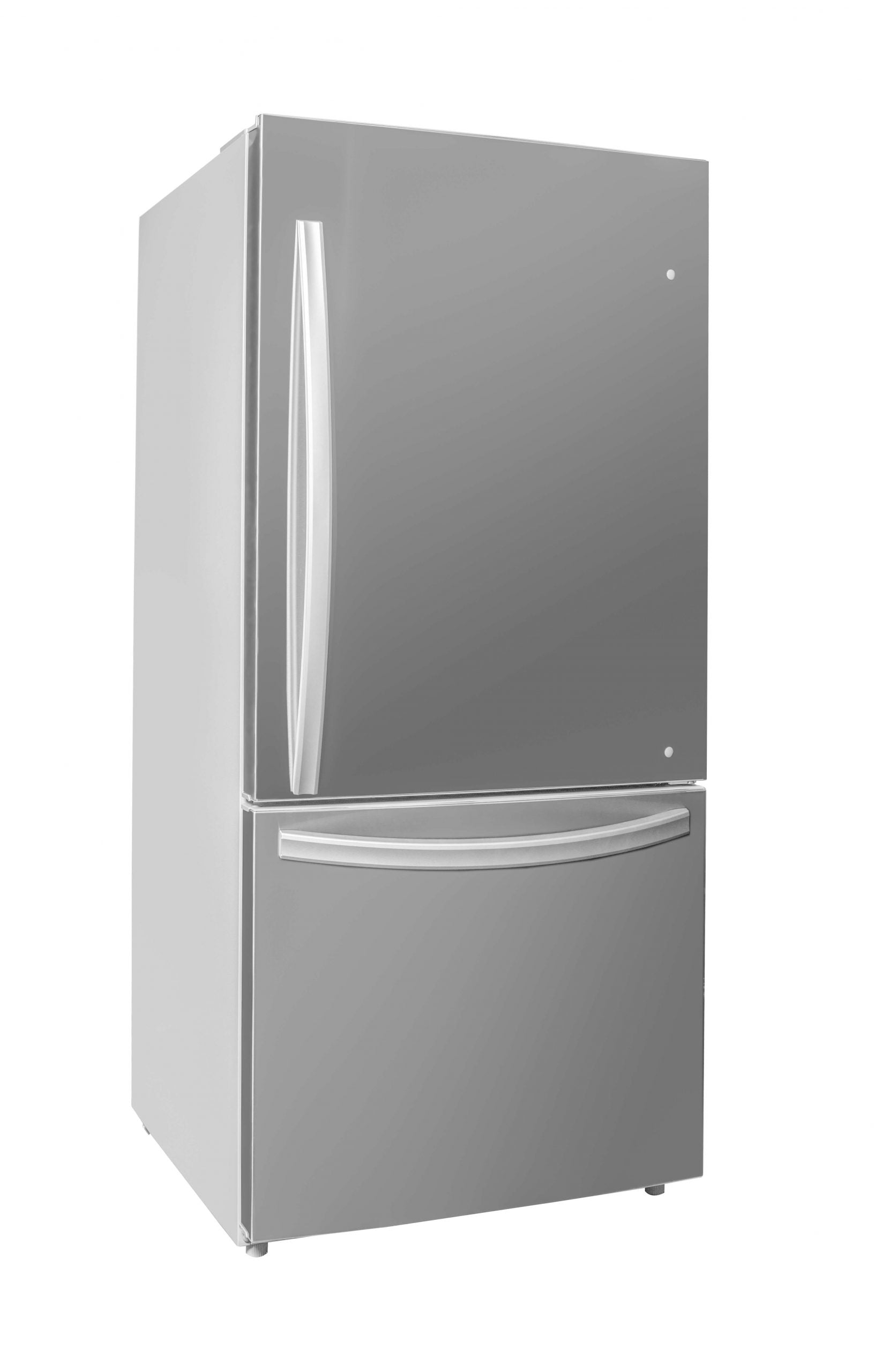 Danby 18.7 CuFt Bottom Mount Refrigerator, 29.5", Energy Star Stainless Steel