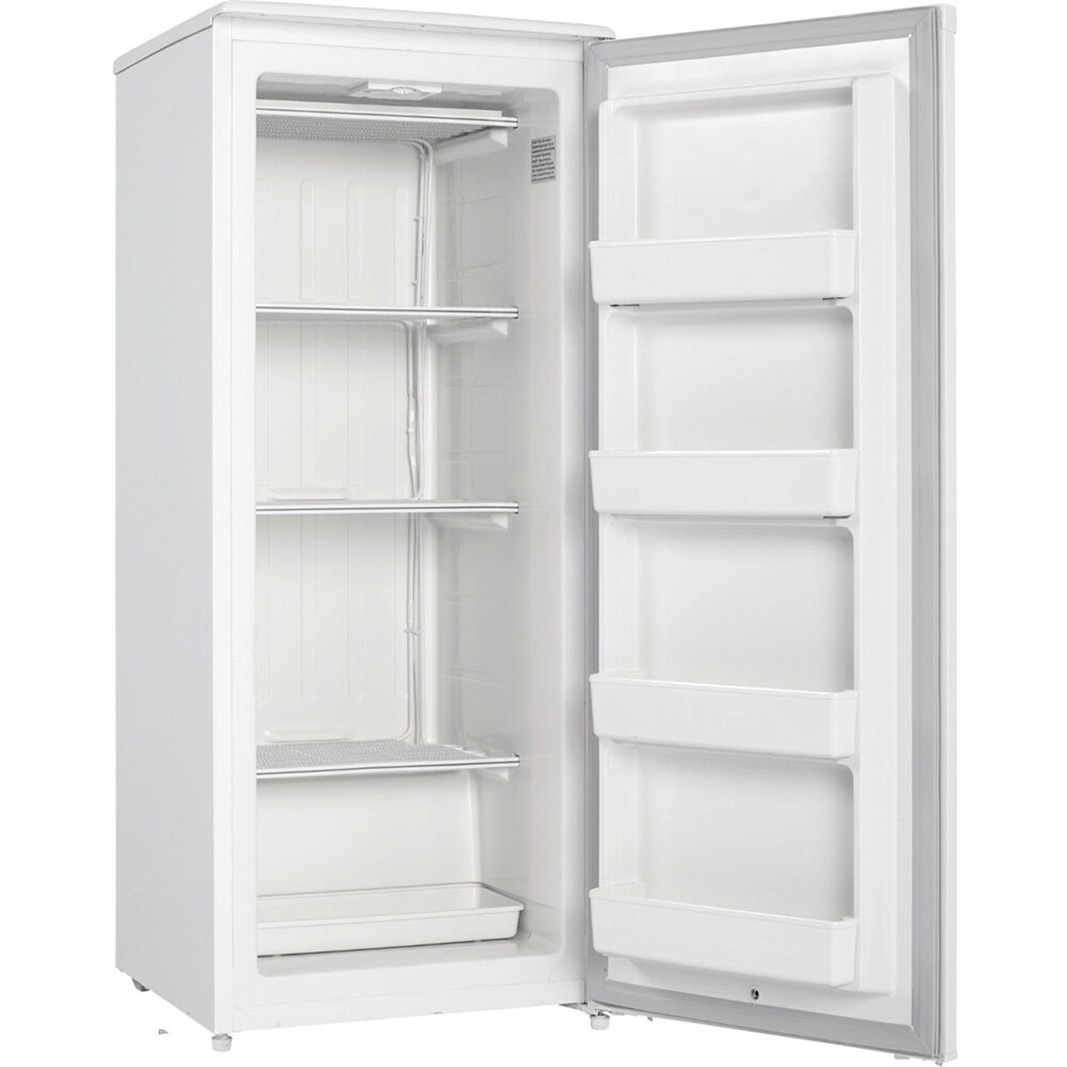 Danby 8.5 CuFt Upright Freezer, Manual Defrost, ESTAR, 5-Year Warranty White