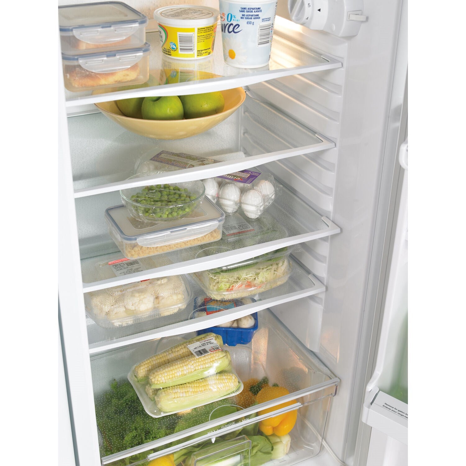 Danby 11 CuFt All Refrigerator, Interior Light, Worktop, Crisper in White