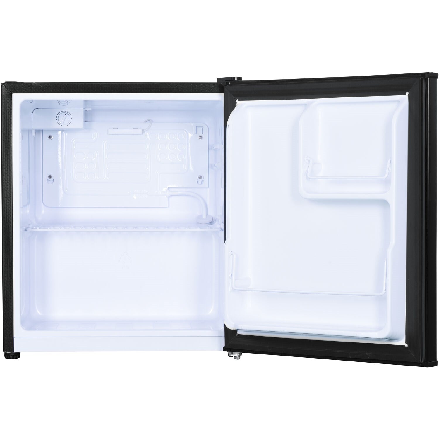 Danby 1.6 CuFt All Refrigerator, Auto Defrost, Wire Shelves, Energy Star Black