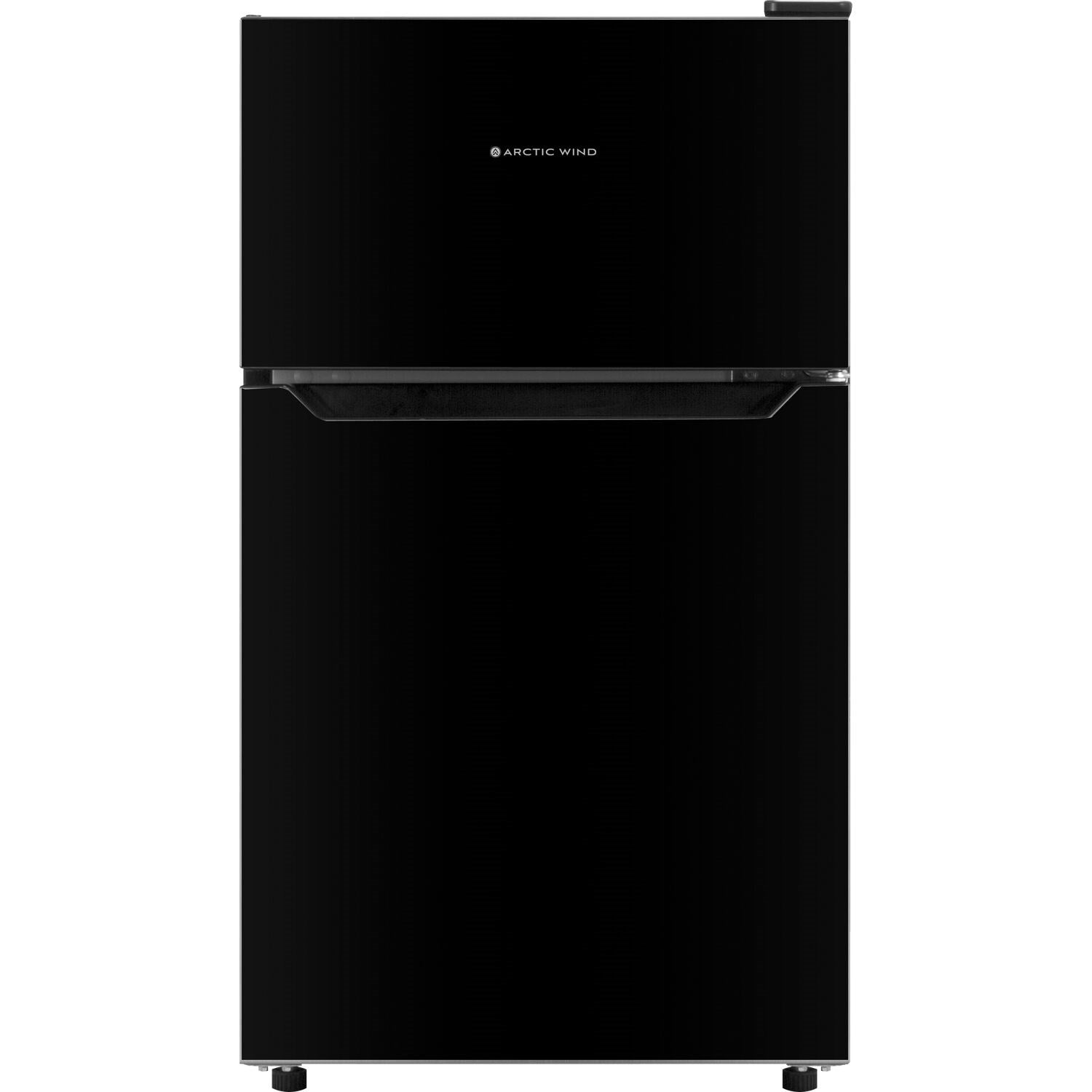 Arctic Wind 3.3 CuFt Top Mount Refrigerator Black